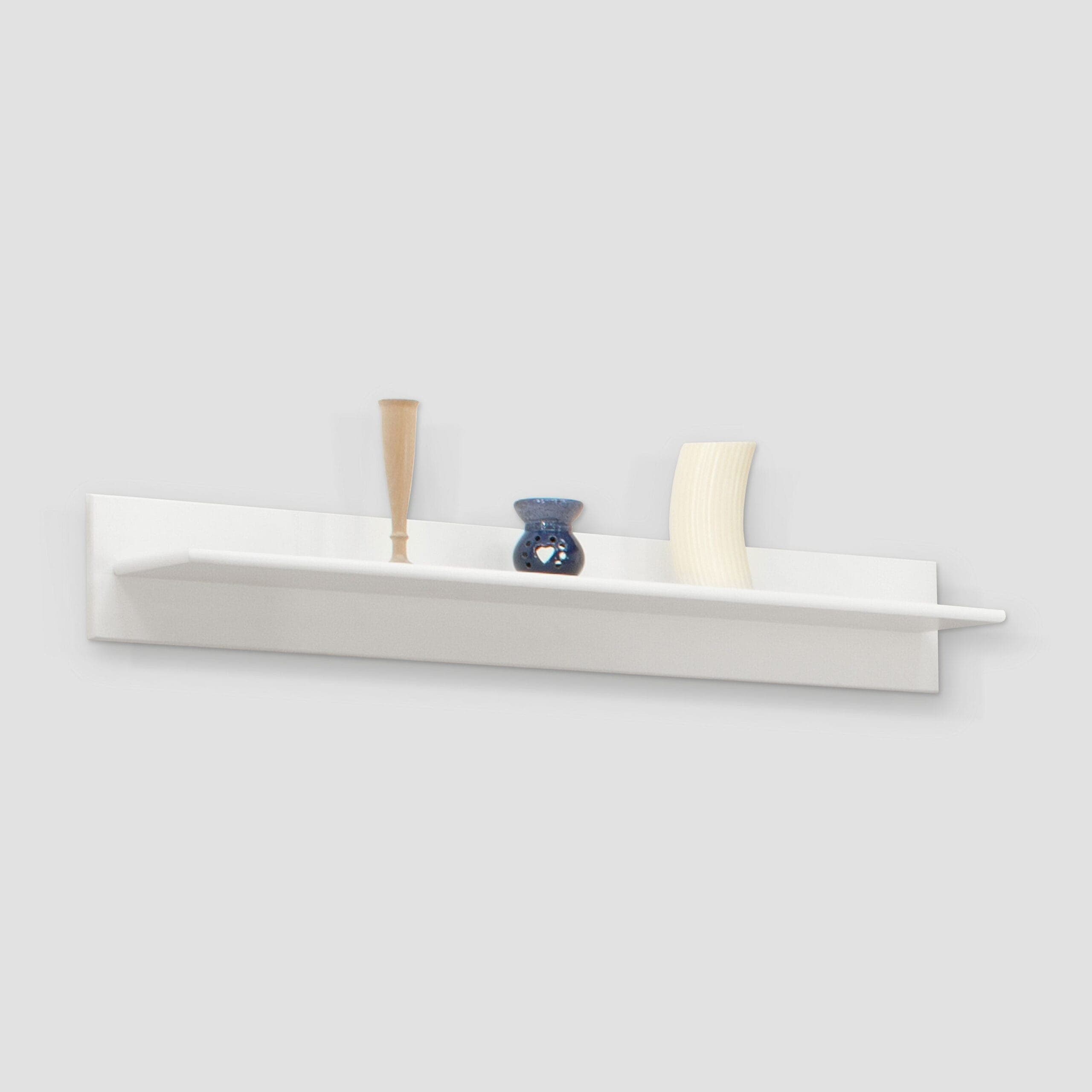 Petite étagère murale Skagen en bois massif pour la décoration
