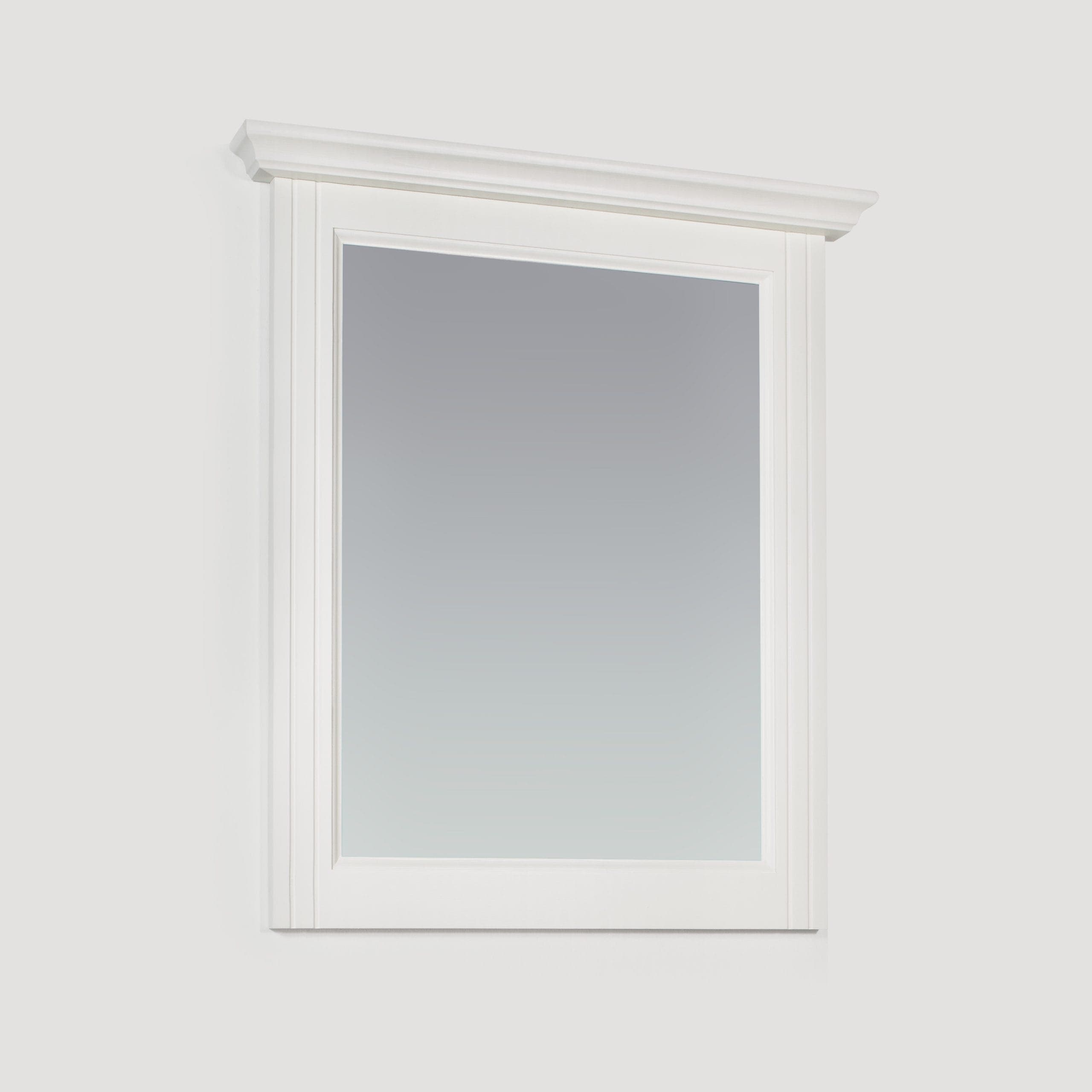 Miroir « Birk » en bois d'épicéa massif pour le couloir et les chambres