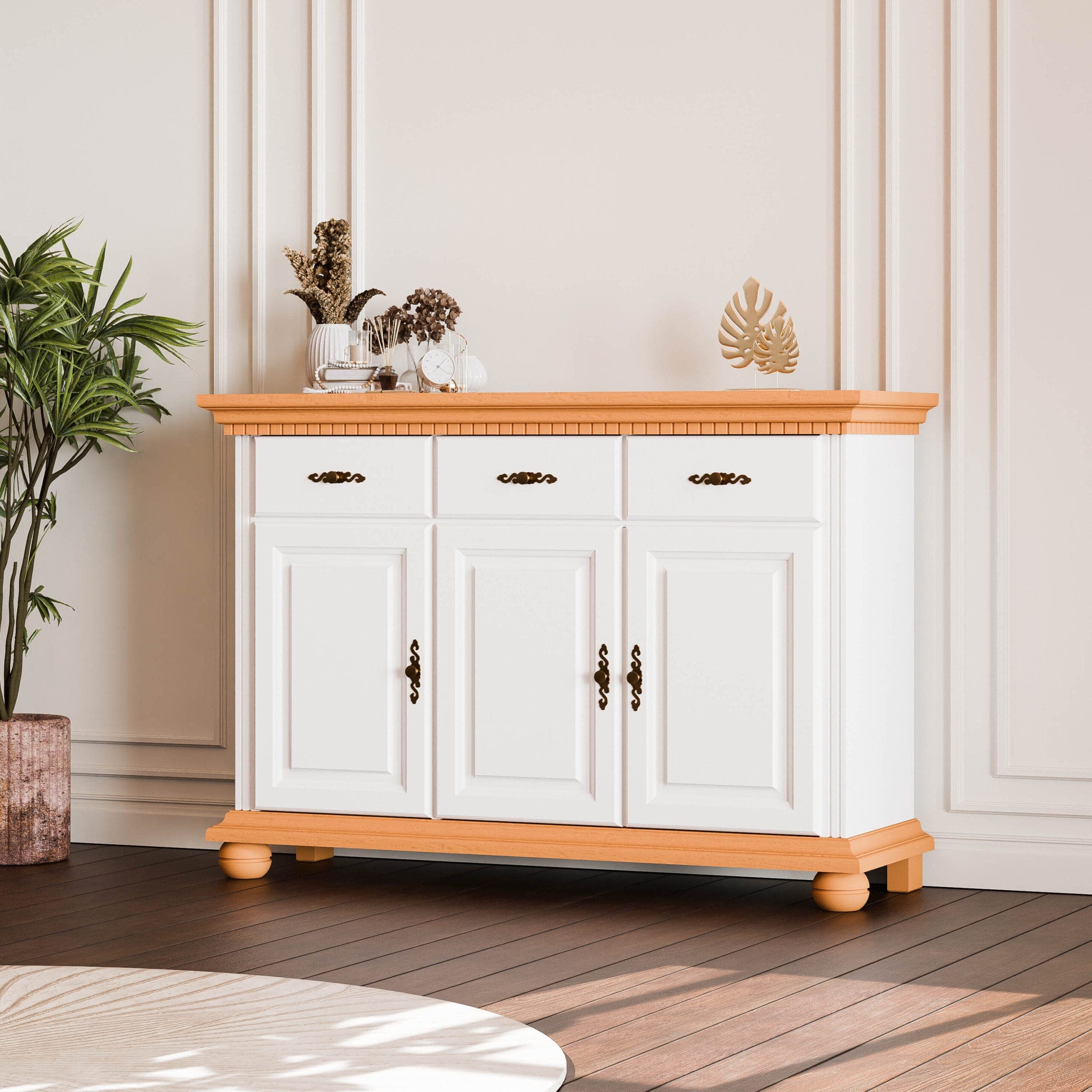 Buffet « Fjord » à 3 portes et 3 tiroirs