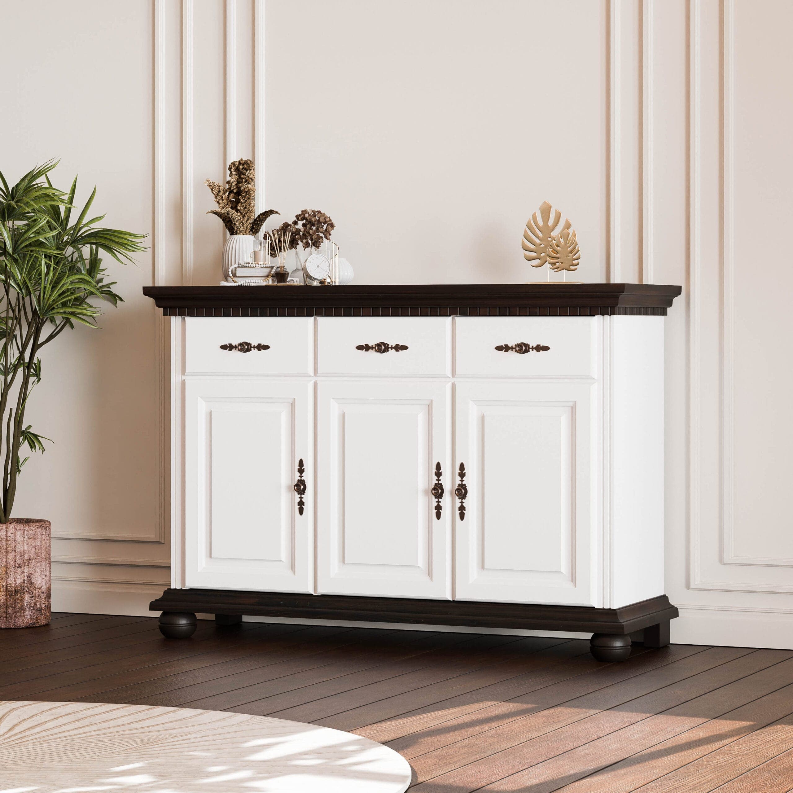 Buffet « Fjord » à 3 portes et 3 tiroirs