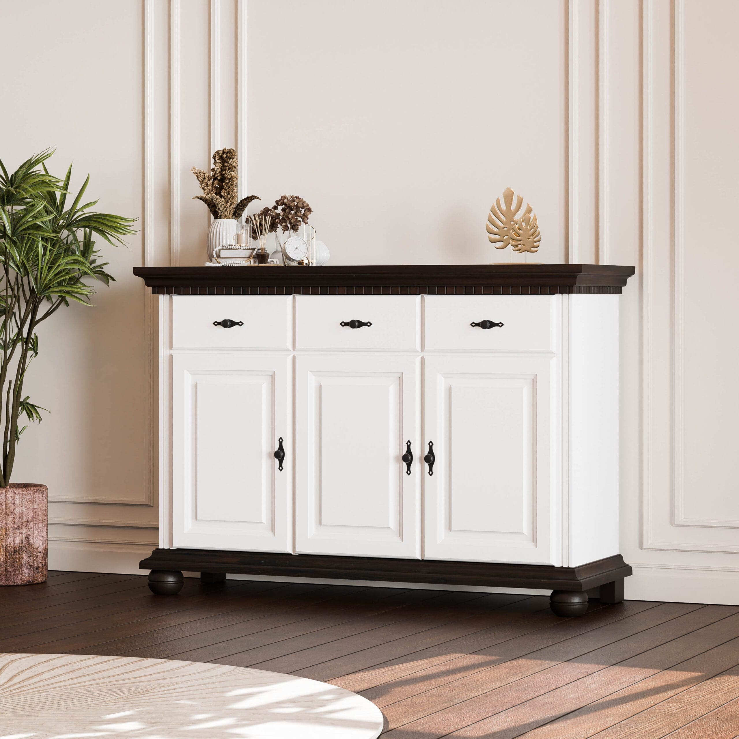 Buffet « Fjord » à 3 portes et 3 tiroirs
