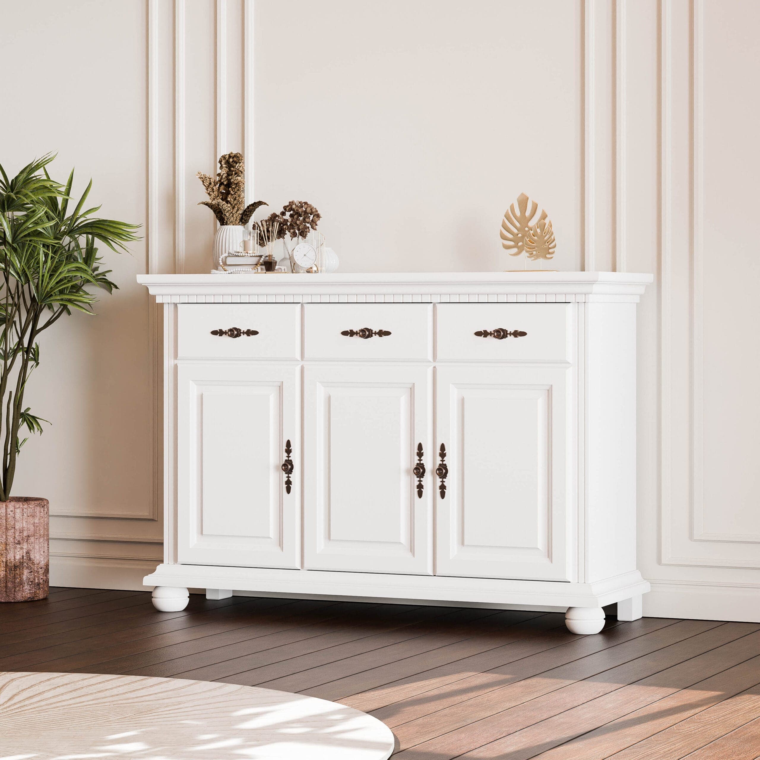 Buffet « Fjord » à 3 portes et 3 tiroirs