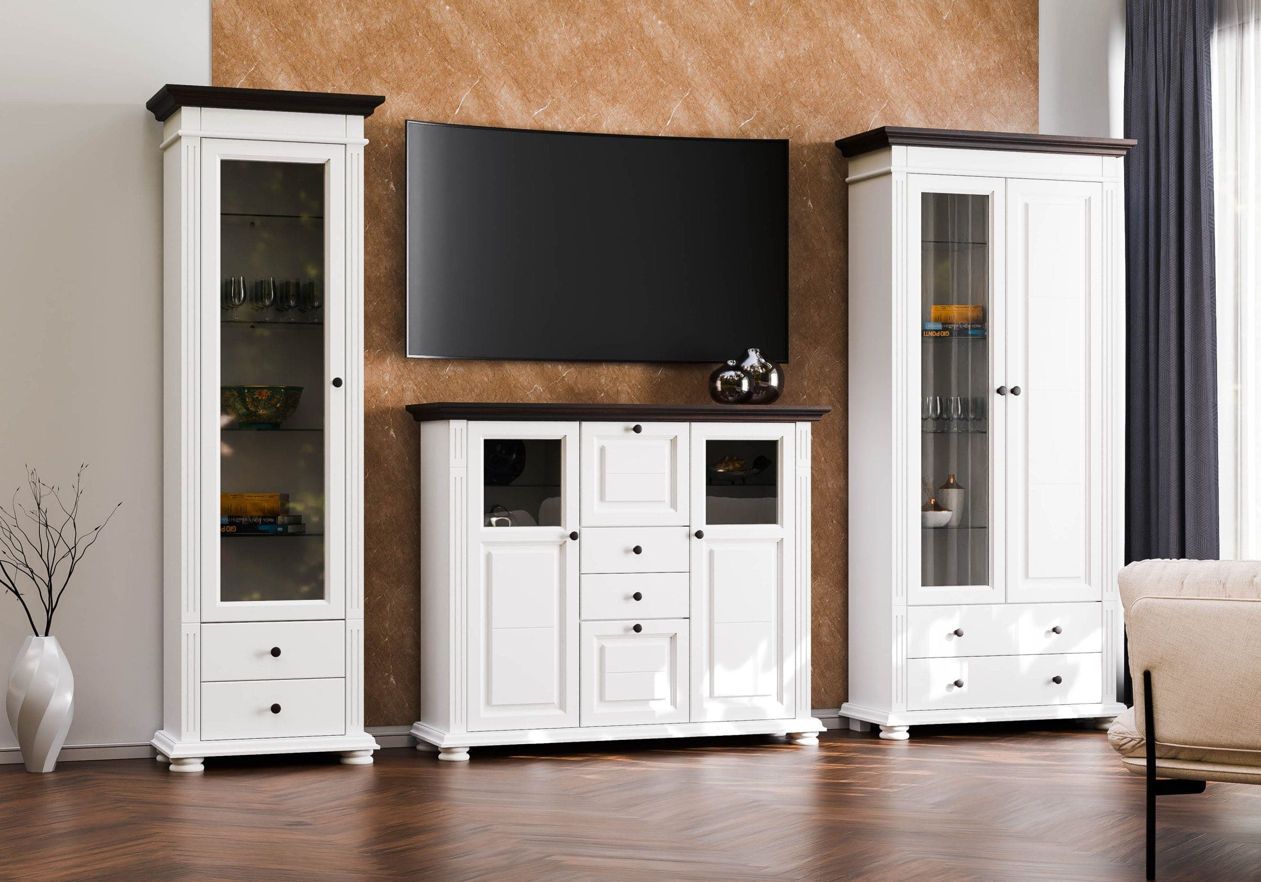 Ensemble de salon « Skagen 10 » en épicéa massif