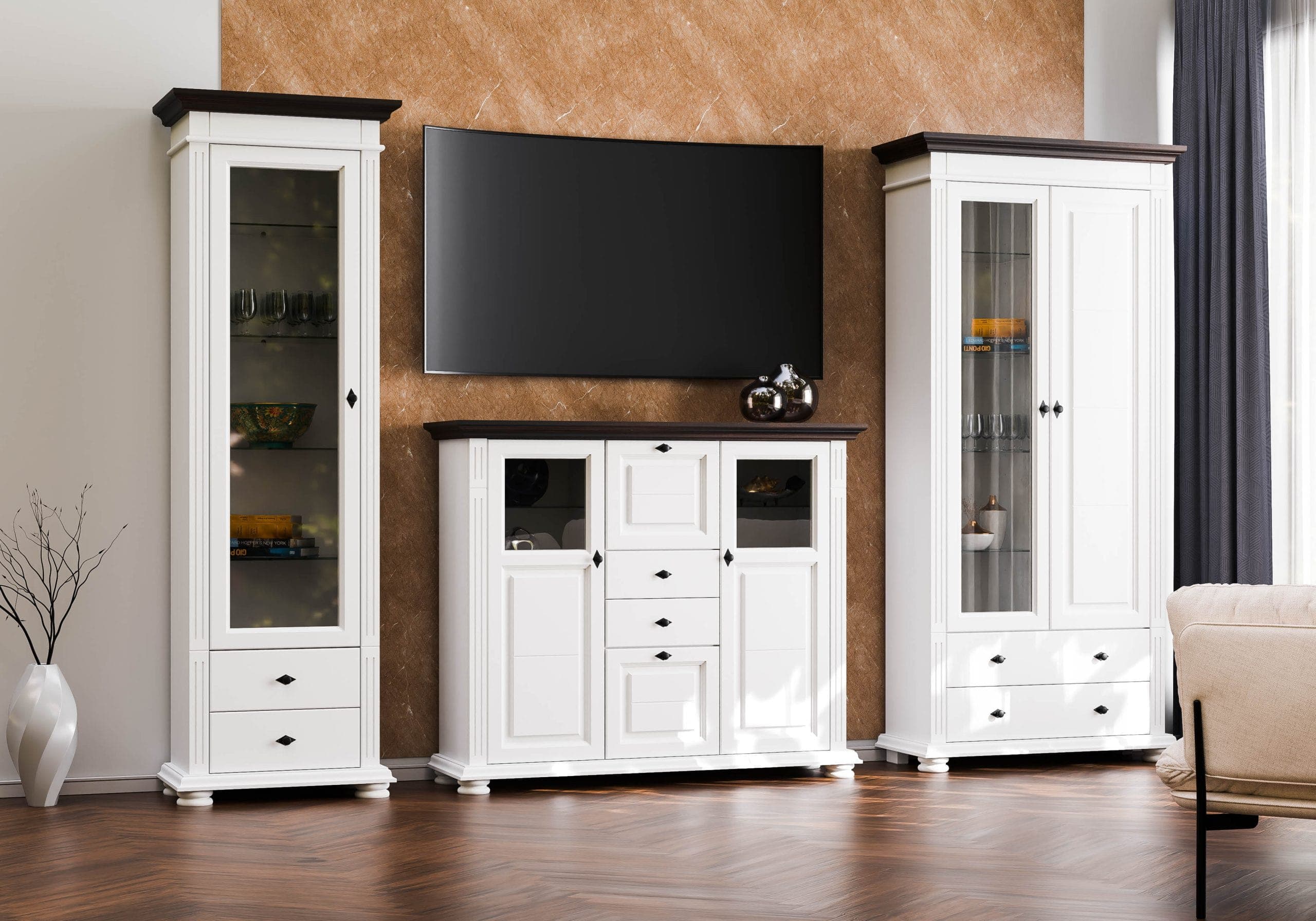 Ensemble de salon « Skagen 10 » en épicéa massif
